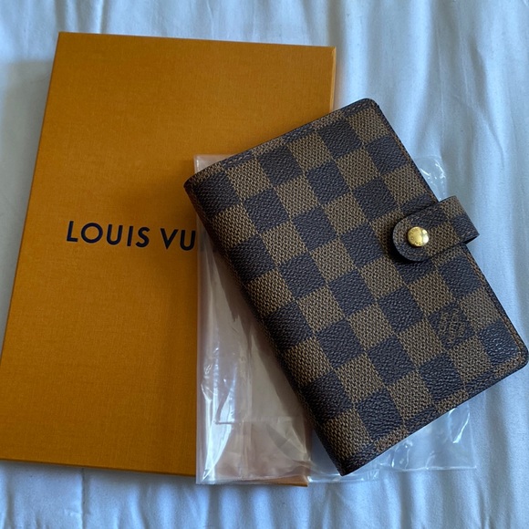 Louis Vuitton Other - Louis Vuitton Small Cover Agenda PM in Damier Ebene Preloved